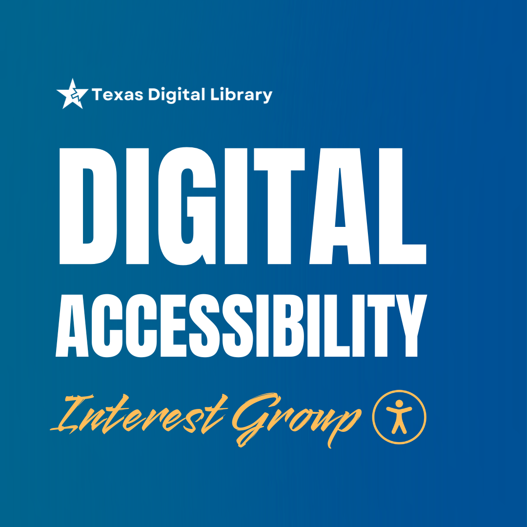 Digital Accessibility Interest Group logo with blue background